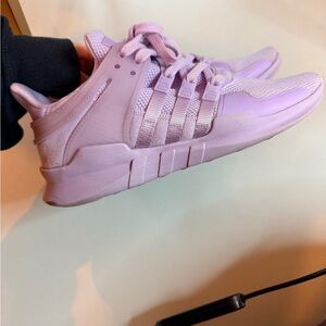 Adidas Special Edition EQT Lavender Sneakers | Size 6.5 | Unique Colorway